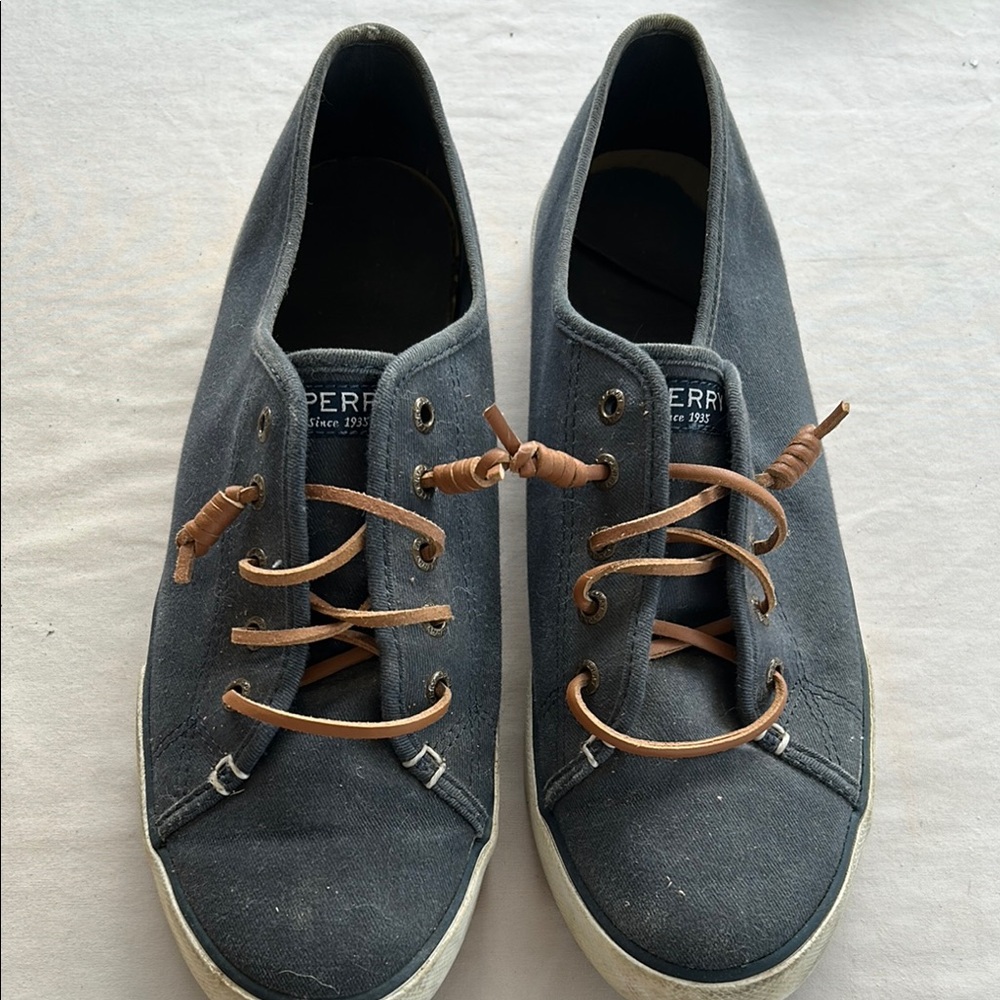 Sperry Blue Boat Shoes